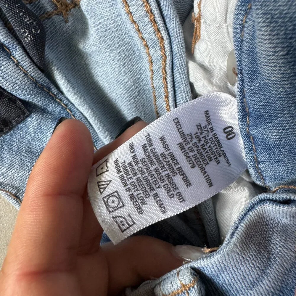 🔥 4 for $20 DEAL 🔥 Aeropostale Skinny Jeans Women’s Size 00 - Picture 4 of 6